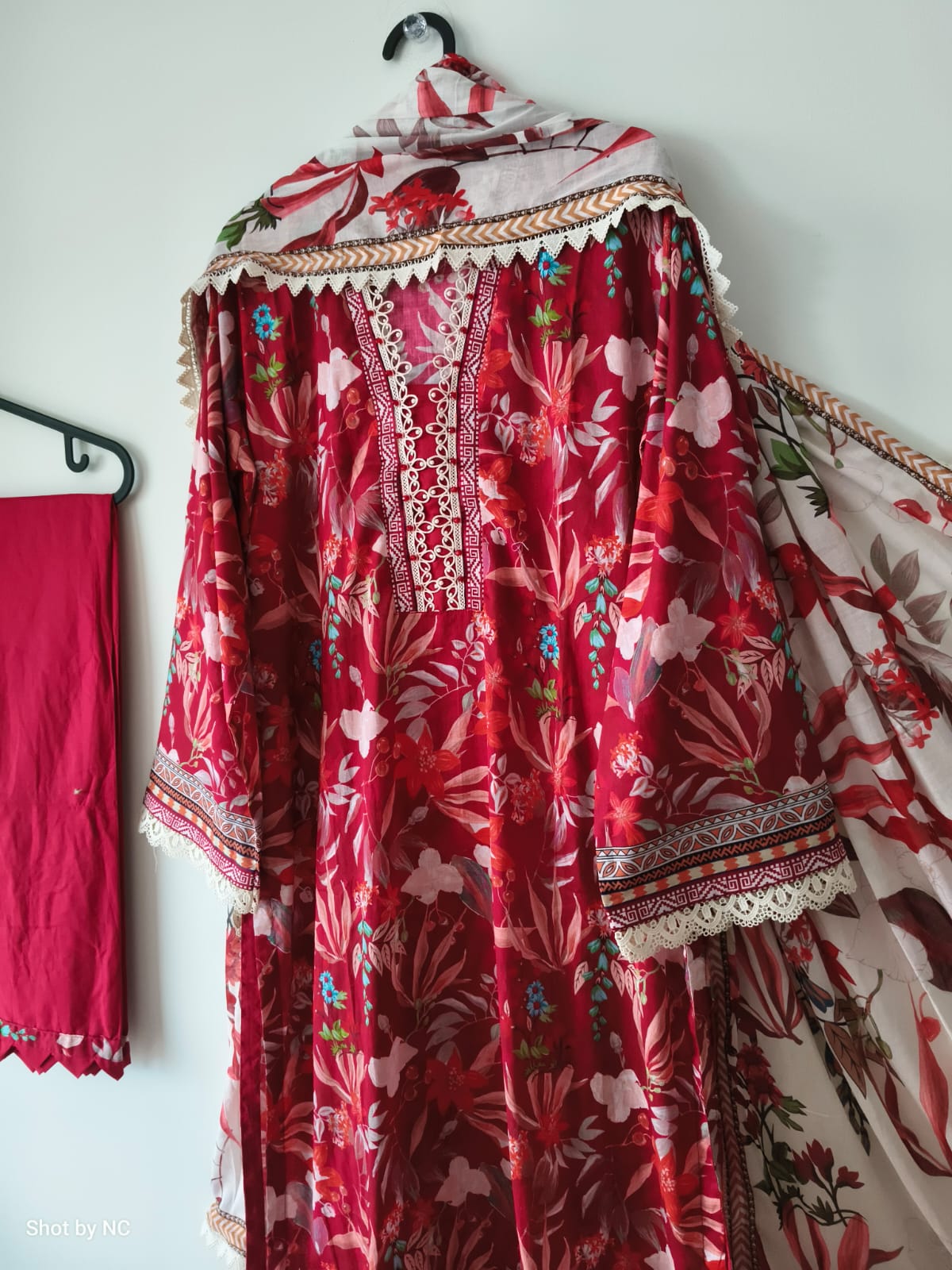 ML02 Stitched Suit for Women | Fancy Neck Design with Dupatta | Summer Collection