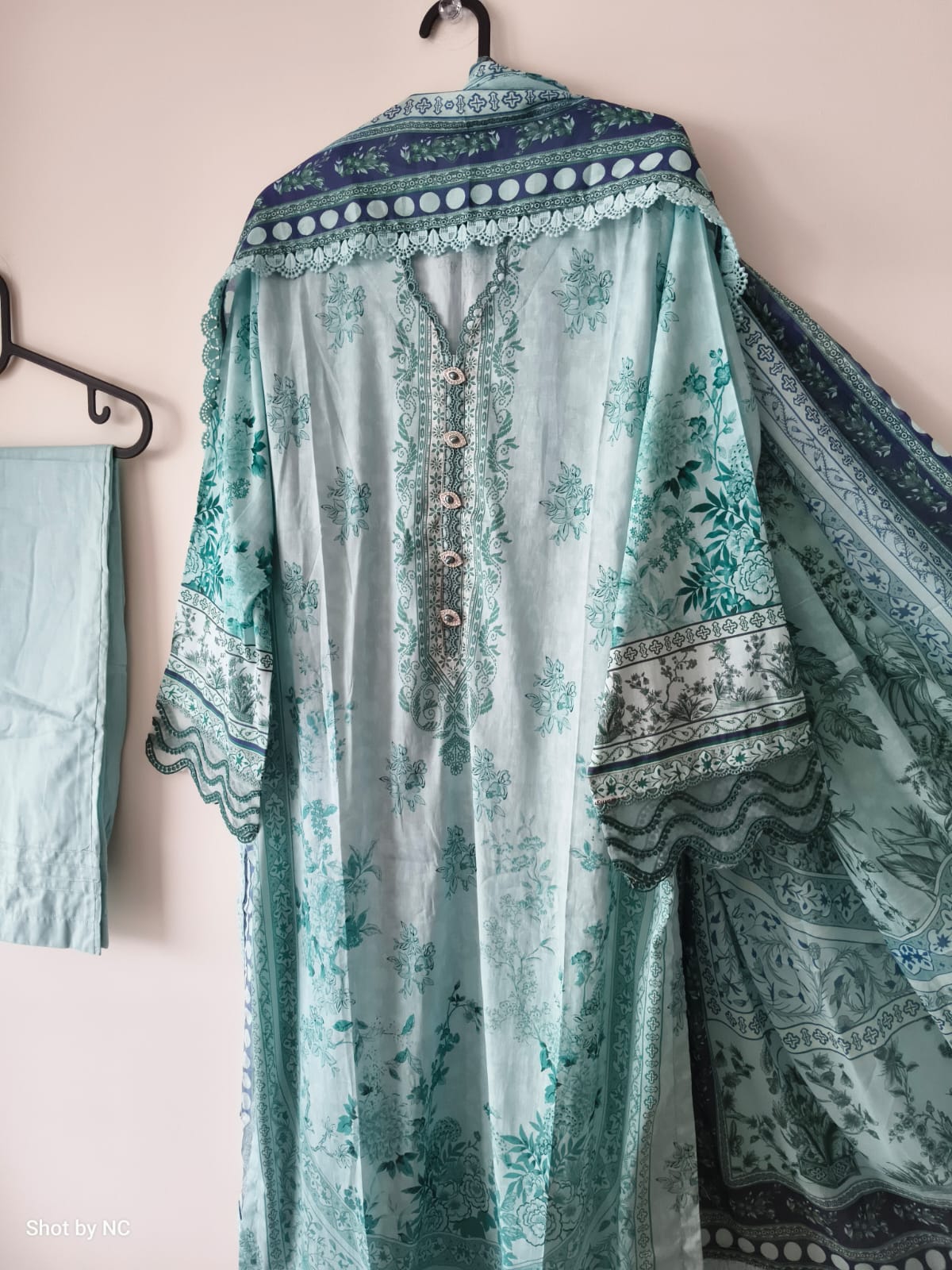 ML03 Stitched Suit for Women | Fancy Neck Design with Dupatta | Summer Collection
