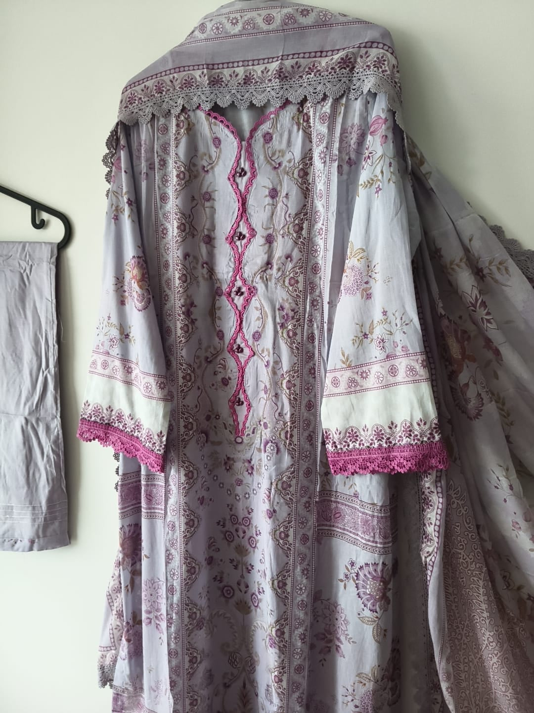 ML08 Stitched Suit for Women | Fancy Neck Design with Dupatta | Summer Collection