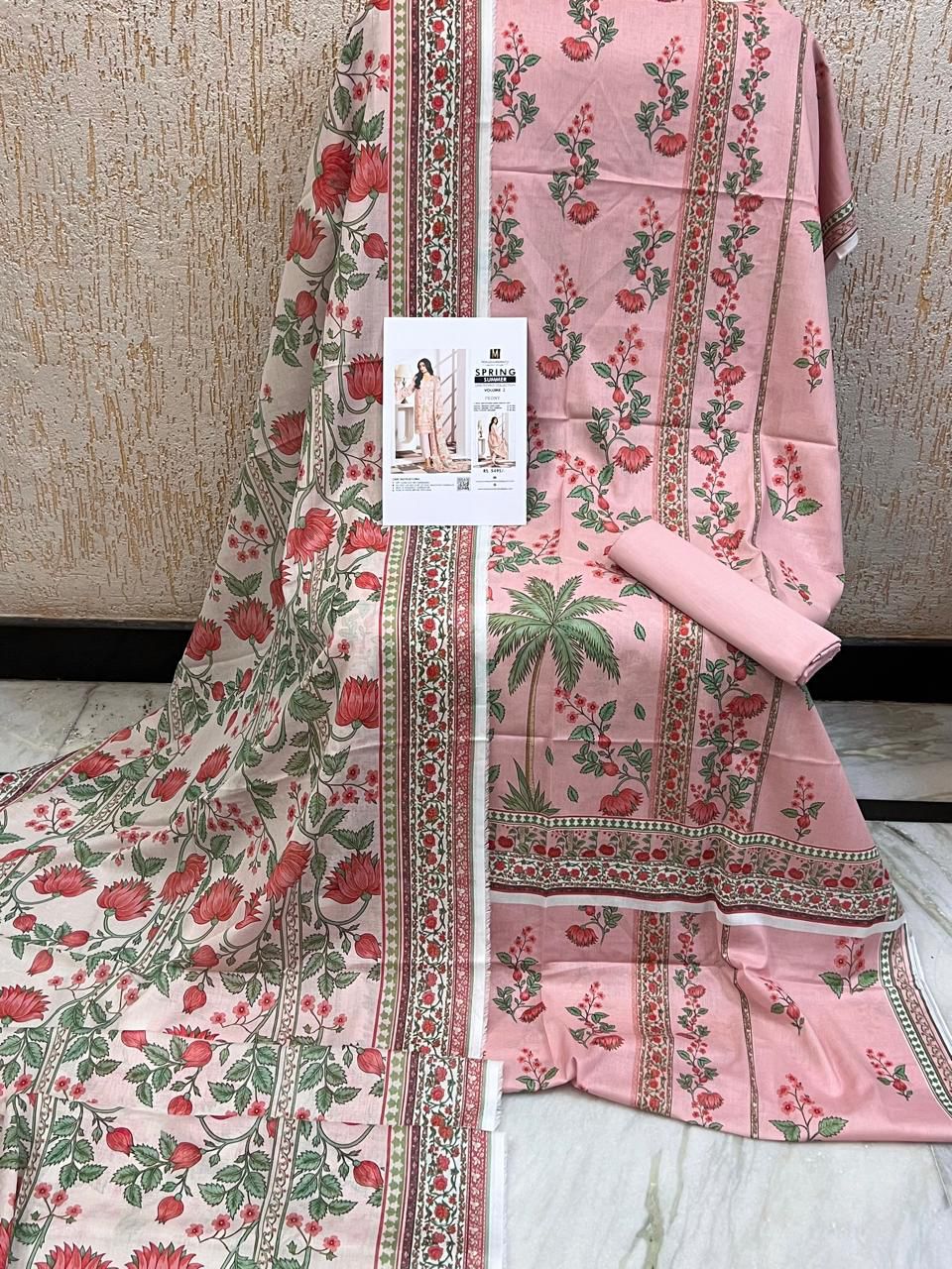 MD10 Printed Lawns 2026 Unstitched Suit