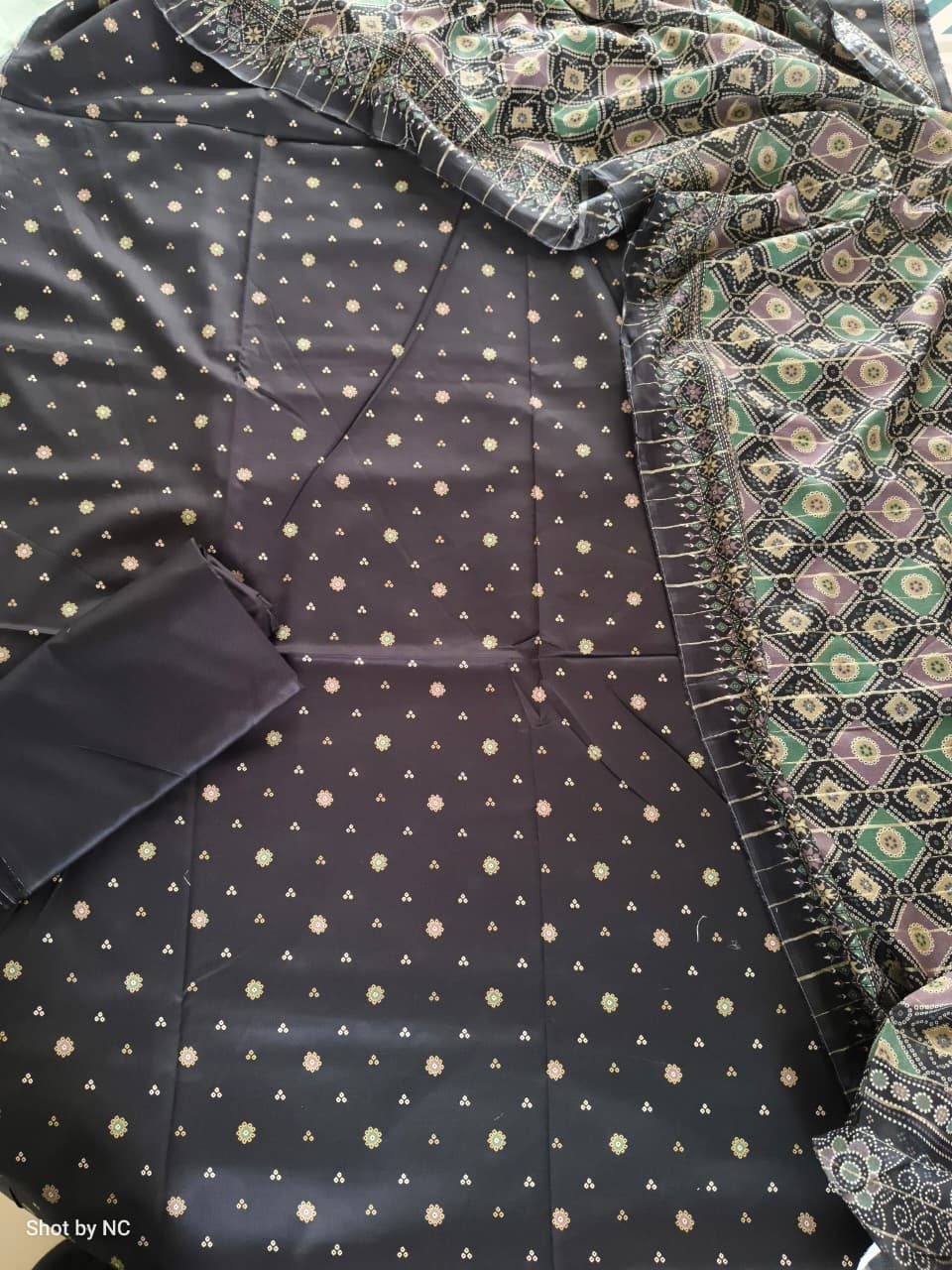 Bin Saeed 12 Printed Lawn Unstitched 3-Piece Suit