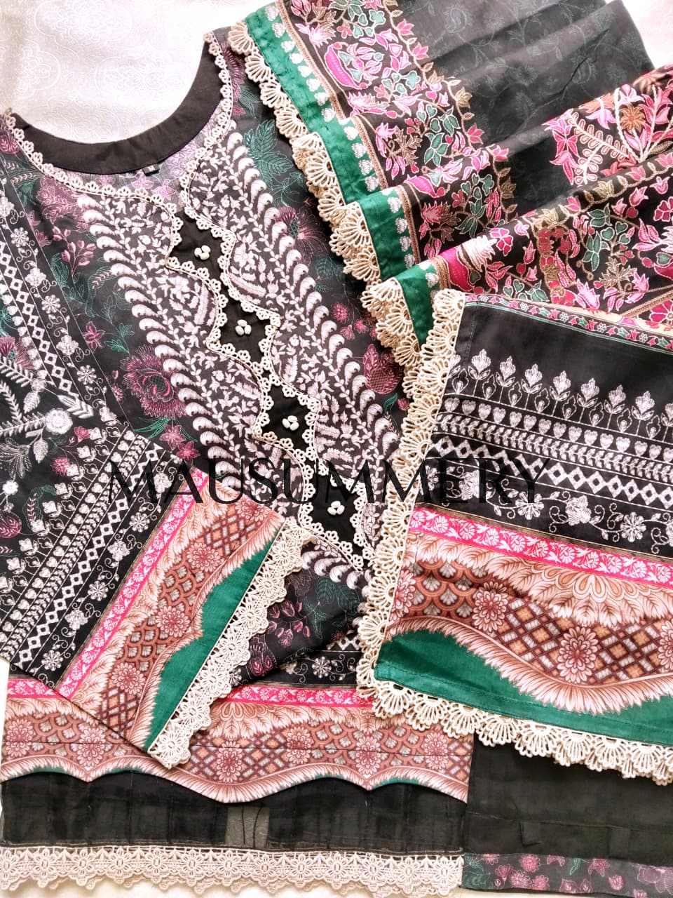 🌸MP02 MAUSUMMERY Premium Stitched Collection 🌸 (Pre Booking)