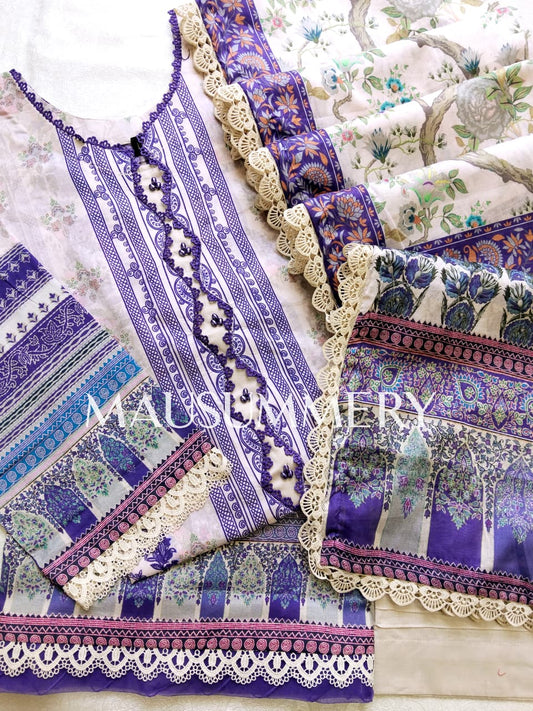 🌸MP08 MAUSUMMERY Premium Stitched Collection 🌸
