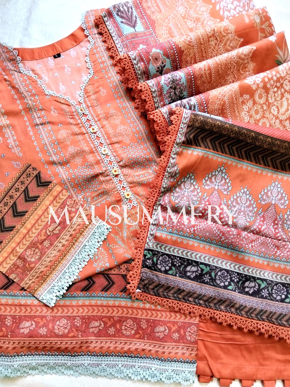 🌸MP07 MAUSUMMERY Premium Stitched Collection 🌸 (Pre Booking)