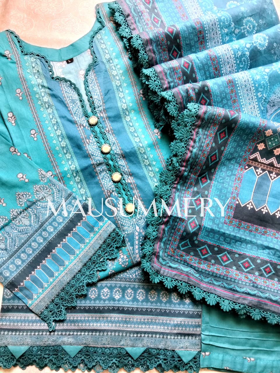 🌸MP11 MAUSUMMERY Premium Stitched Collection 🌸 (Pre Booking)
