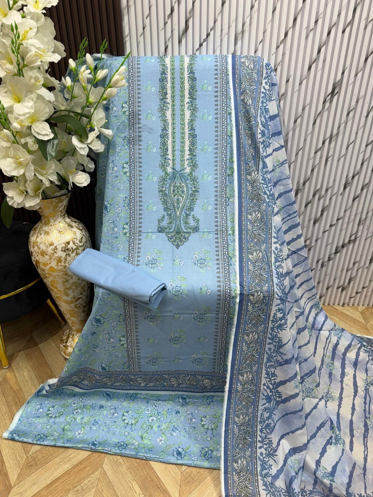 MPL07 Mausummery Printed Lawn – Latest Collection