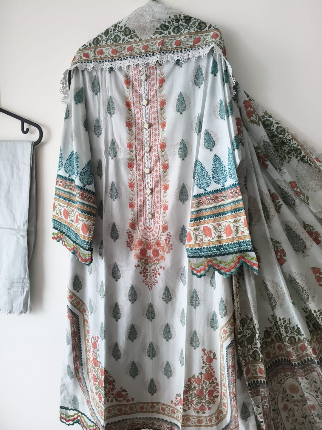 ML06 Stitched Suit for Women | Fancy Neck Design with Dupatta | Summer Collection