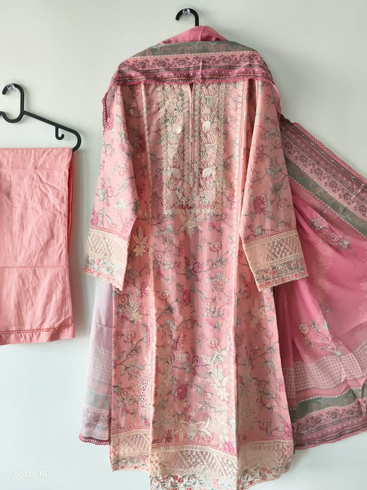 SBL02 Festive Embroidered Lawn Suit – 3 Piece Collection