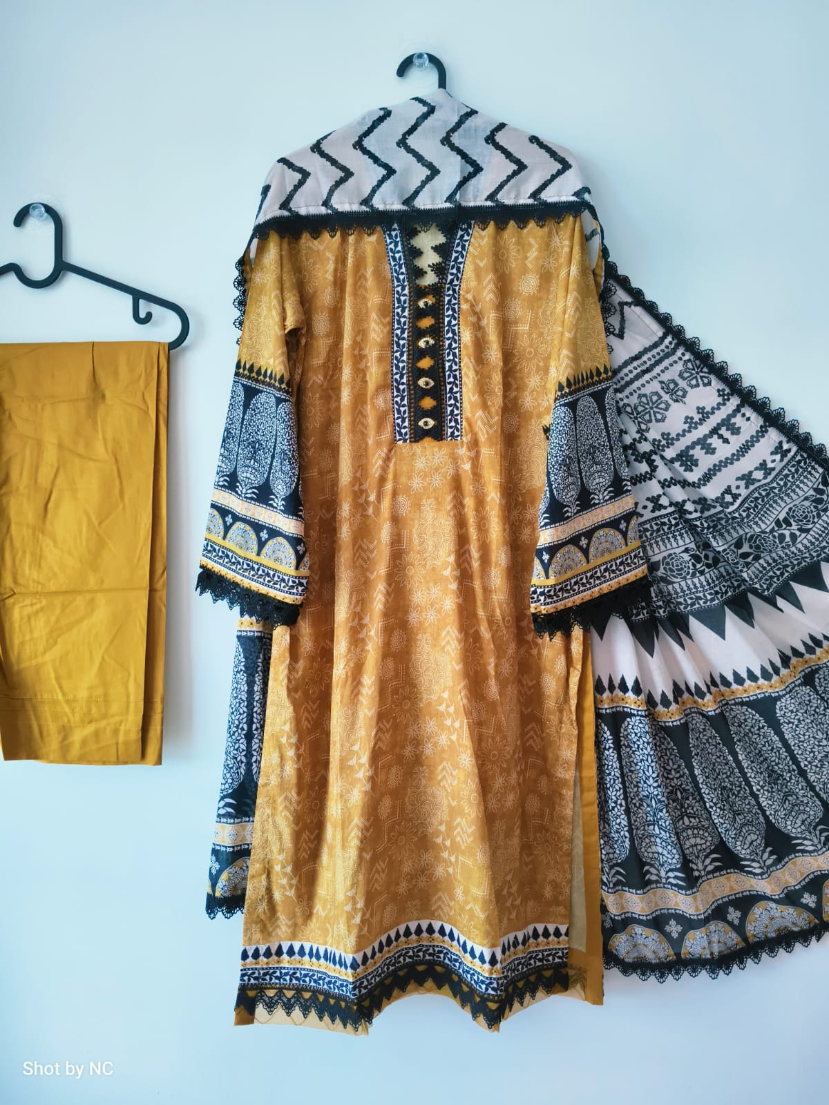 ML01 Stitched Suit for Women | Fancy Neck Design with Dupatta | Summer Collection