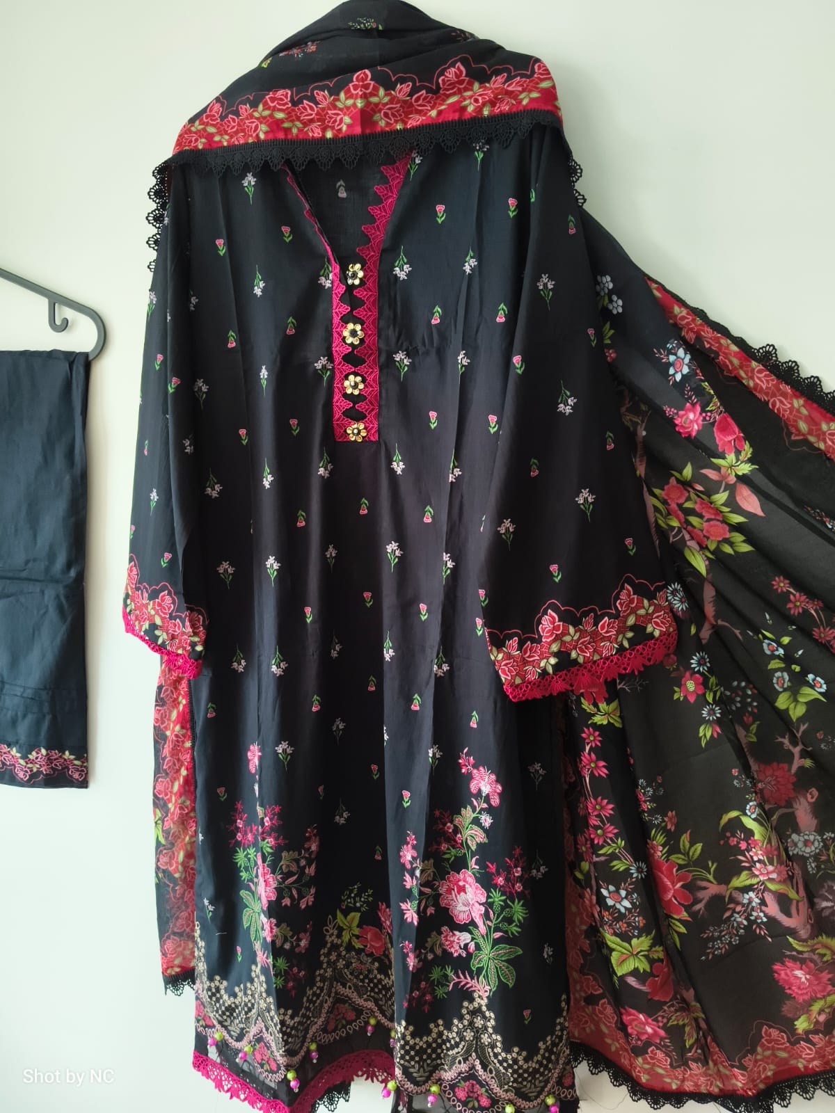 ML04 Stitched Suit for Women | Fancy Neck Design with Dupatta | Summer Collection