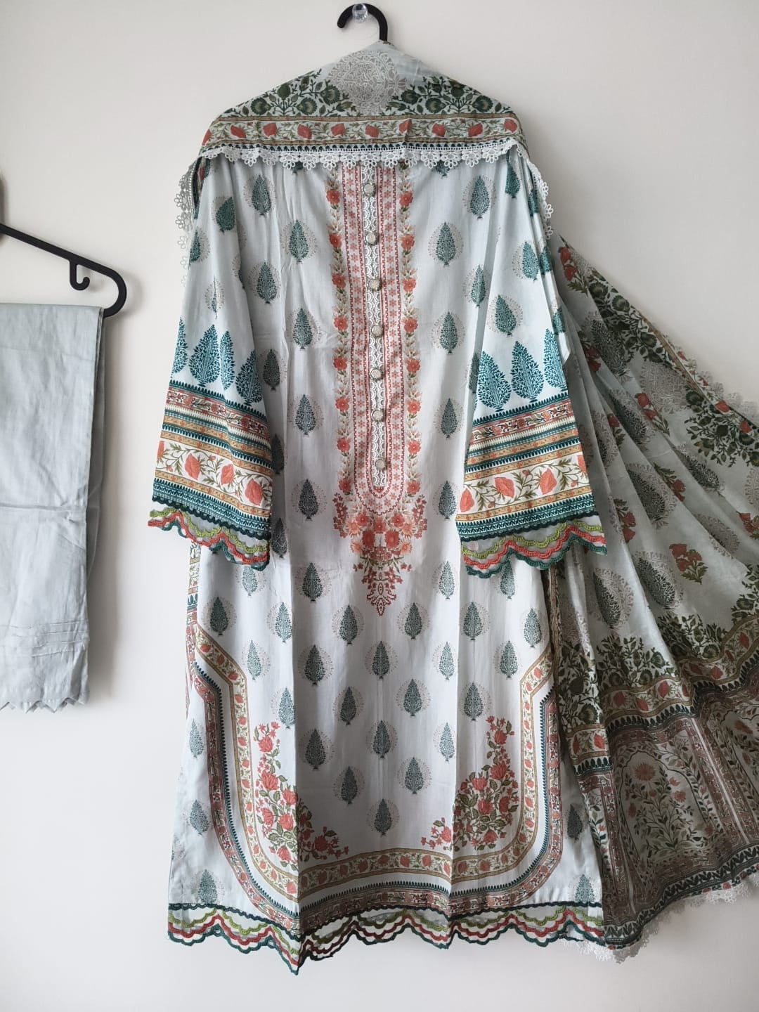 ML06 Stitched Suit for Women | Fancy Neck Design with Dupatta | Summer Collection
