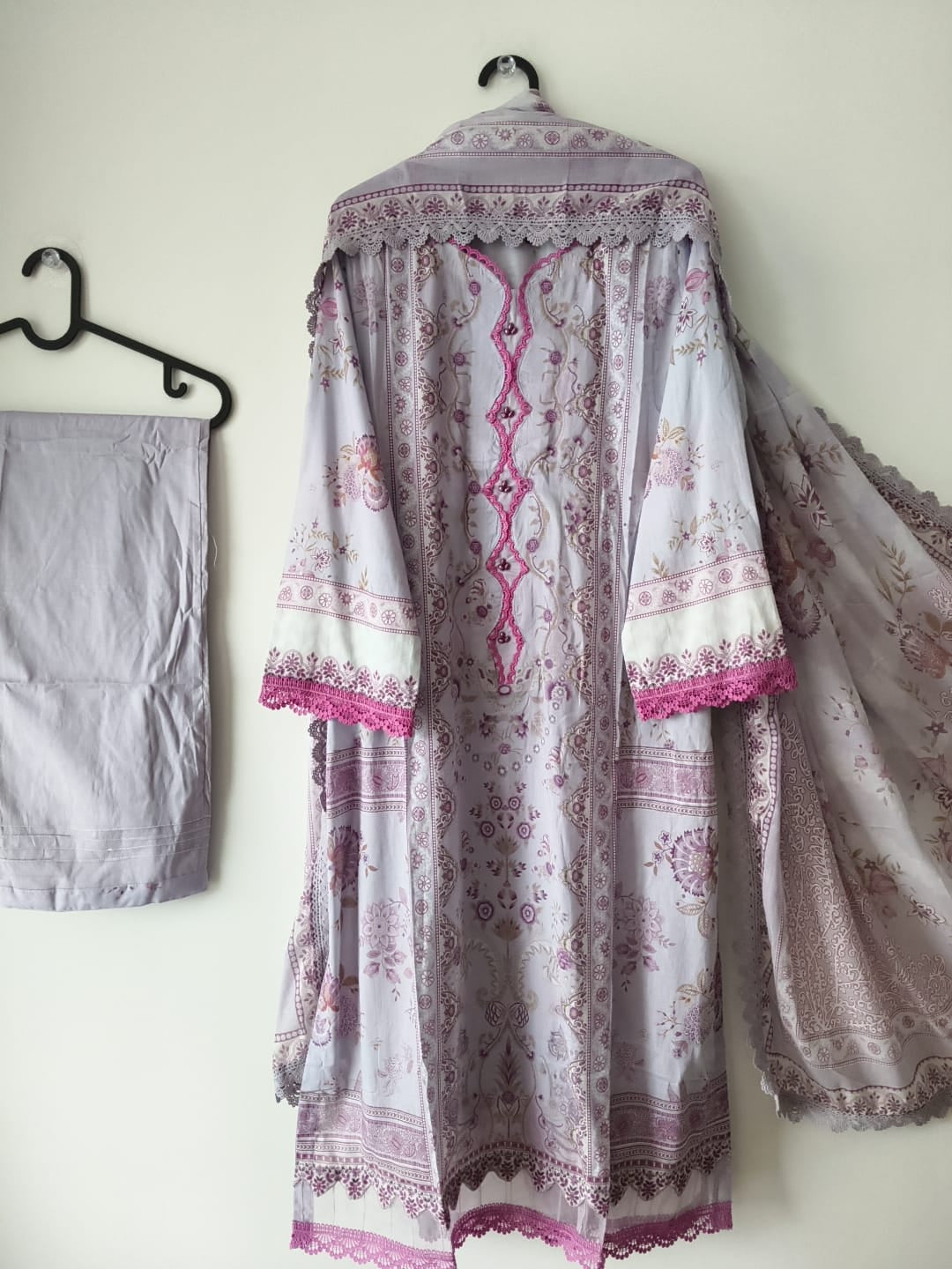 ML08 Stitched Suit for Women | Fancy Neck Design with Dupatta | Summer Collection