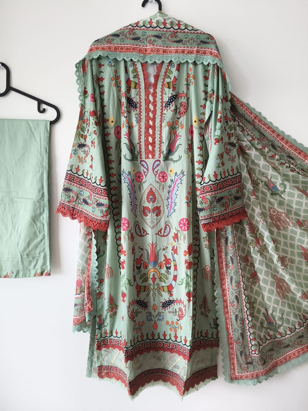 ML10 Stitched Suit for Women | Fancy Neck Design with Dupatta | Summer Collection