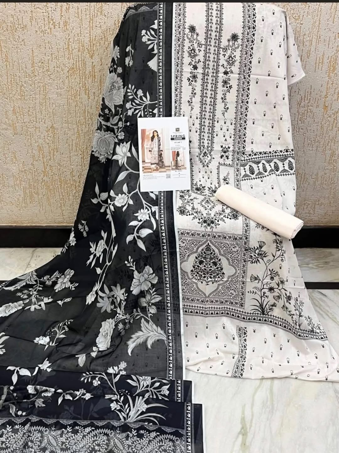 MD02 Printed Lawns 2026 Unstitched Suit