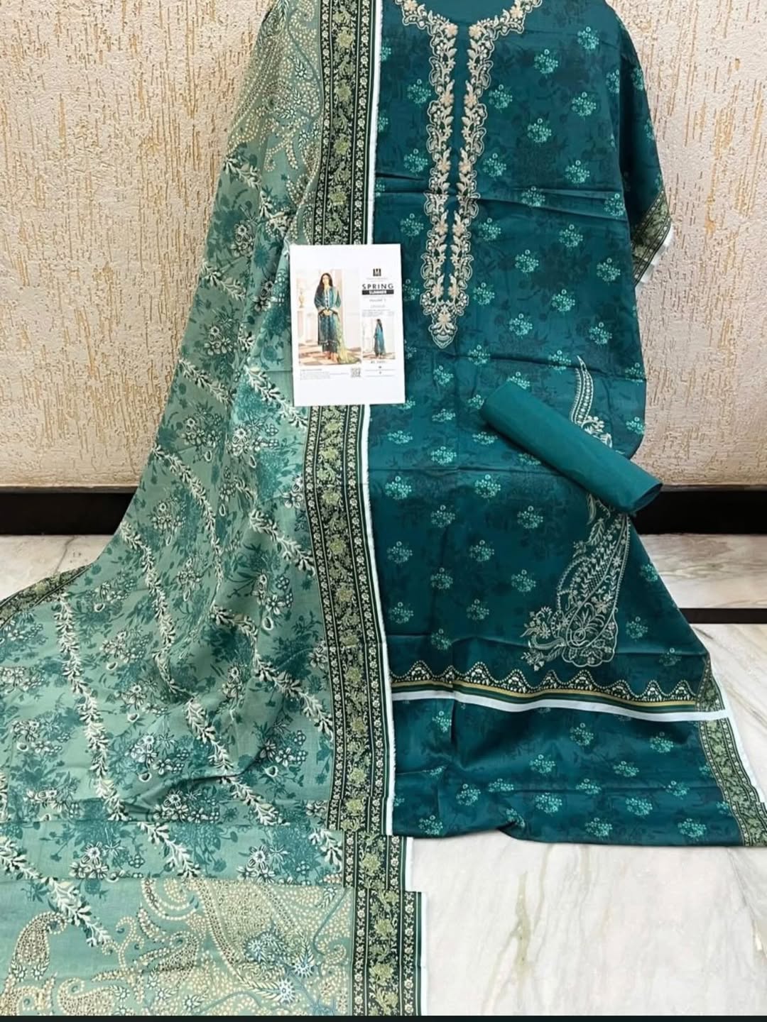 MD11 Printed Lawns 2026 Unstitched Suit