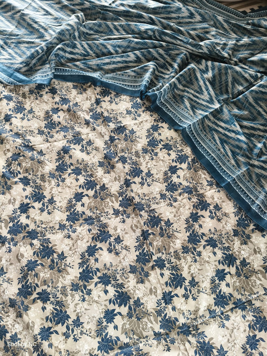 Bin Saeed 05 Printed Lawn Unstitched 3-Piece Suit