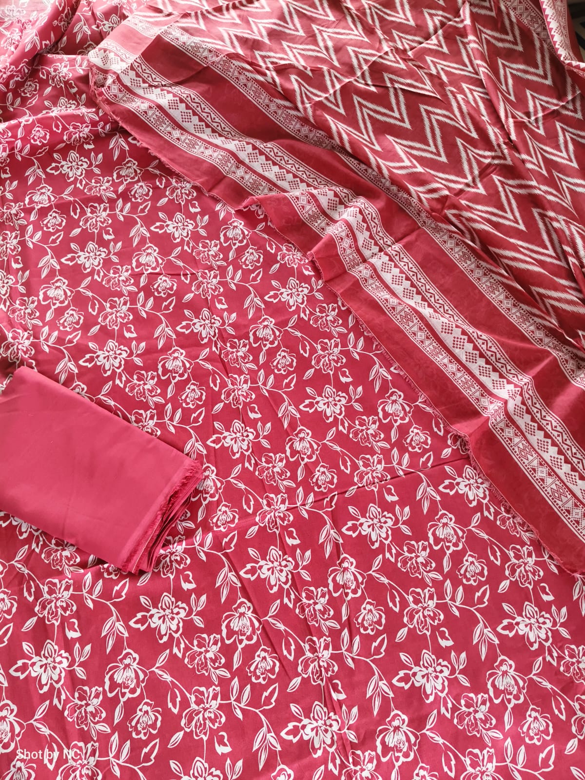 Bin Saeed 08 Printed Lawn Unstitched 3-Piece Suit