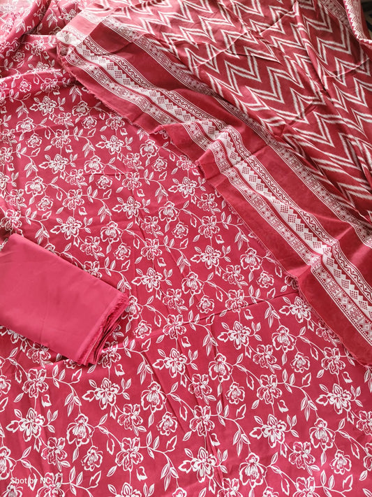 Bin Saeed 08 Printed Lawn Unstitched 3-Piece Suit