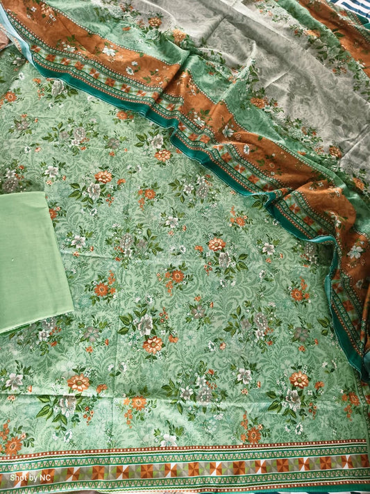 Bin Saeed 15 Printed Lawn Unstitched 3-Piece Suit