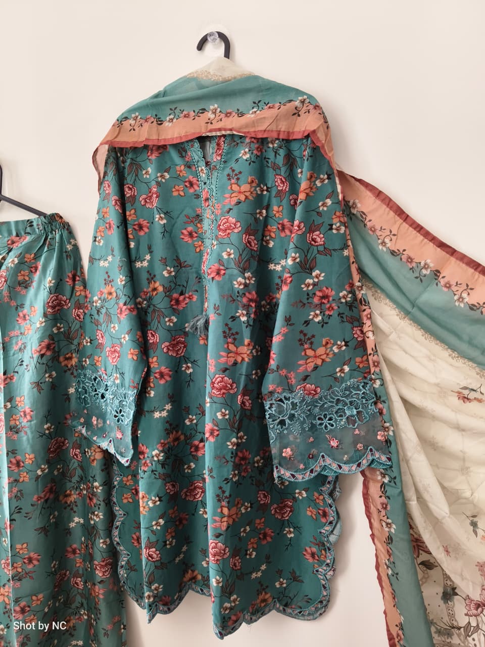 SC04 Sadabahar Festive Co-ord Set with Lawn Dupatta