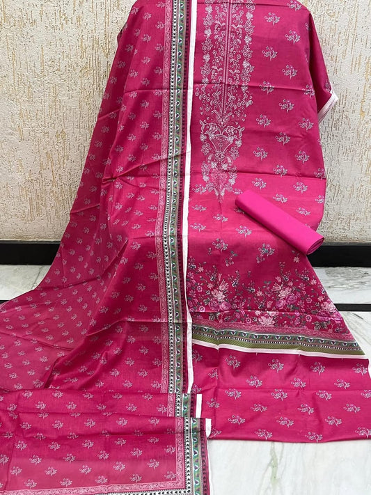 MD17 Printed Lawns 2026 Unstitched Suit
